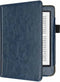 imoshion E-reader Hoesje - Geschikt voor Kobo Clara 2E, Tolino Shine 4 - Vegan Leather Bookcase - Donkerblauw