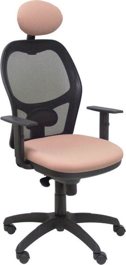 Bureaustoel met hoofdsteun Jorquera Piqueras y Crespo ALI710C Roze