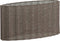 Light & Living Lampenkap ovaal Disli - Bruin - 45x21x22cm - Modern