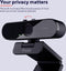 Trust TW-200 - Full HD Webcam 1080p - Groothoeklens met langeafstandsmicrofoon - Zwart