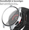 imoshion Screenprotector - Geschikt voor Samsung Galaxy Watch 4 40mm - Full Cover Hard Case / Beschermend Hoesje - Zilver