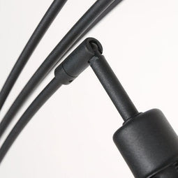 Steinhauer Bambus - Vloerlamp 5-Lichts E14 Bamboestijl - Hoogte 194 cm