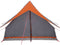 vidaXL - Familie - Tent - A-Frame - 7-Persoon - Grijs - en - Oranje - Waterdicht