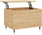 vidaXL - Salontafel - 60x44,5x45 - cm - bewerkt - hout - sonoma - eikenkleurig