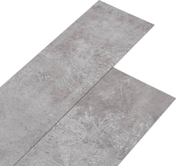 vidaXL - Vloerplanken - niet-zelfklevend - 5,26 - m² - 2 - mm - PVC - aardegrijs