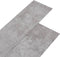 vidaXL - Vloerplanken - niet-zelfklevend - 5,26 - m² - 2 - mm - PVC - aardegrijs