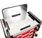 Raaco CarryLite 80 5x10 - Trolley - Mobiele aluminium trolley voor 7 CarryLite-boxen - Aluminium