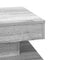 vidaXL - Salontafel - 360 - graden - draaibaar - 50x50x34,5cm - grijs - sonoma - eiken