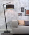 GOOD&MOJO Vloerlamp Andes - Zwart/Groen - 72x47x176cm - Scandinavisch,Bohemian - Staande lampen voor Woonkamer - Slaapkamer