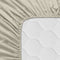 Verstelbaar onderlaken HappyFriday BASIC Beige 160 x 200 x 32 cm