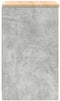 vidaXL - Garagekast - 60x51x85 - cm - massief - grenenhout - betongrijs