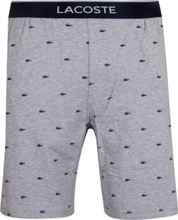 Lacoste Heren Short - Regular Fit - Grijs - Maat XS