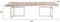 Dutchbone Class - Salontafel 120x60 cm - Eiken met visgraatpatroon - Bruin