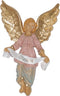 Kerststal Engel Gloria Hout - 12 cm