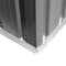 vidaXL - Tuinberging - 257x205x178 - cm - metaal - grijs