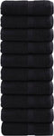 vidaXL - Gastendoekjes - SOLUND - 10 - st - 600 - g/m² - 30x50 - cm - zwart
