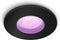 Philips Hue Xamento - Badkamerinbouwspot - Wit en gekleurd licht - Zwart (1x)