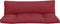 vidaXL - Palletkussens - 2 - st - stof - rood