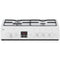 Etna FGV561WIT - Gas/Electro Fornuis - 4 Kookzones 65L Oven - Wit