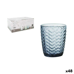 Waterglas La Mediterránea Spica Blauw (48 Stuks)