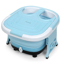 Coast voetbadmassage -apparaat opvouwbaar met afstandsbediening voetbad whirlpool 42 x 40 x 24 cm bl