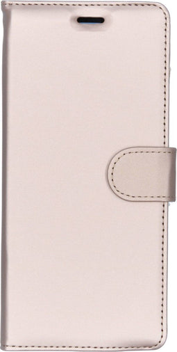 Accezz Hoesje Geschikt voor Samsung Galaxy Note 8 Hoesje Met Pasjeshouder - Accezz Wallet Softcase Bookcase - goud