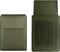Laptophoes 15 Inch - Case - Laptop Sleeve – 28 X 37.2 CM - Groen Leer