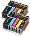 Canon Pixma - Huismerk Cartridges - XXL Inktcapaciteit - Zwart & Kleur (10-pack)
