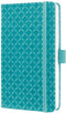 Sigel - notitieboek - Jolie Flair - A5 - hardcover - 174 pagina's - lijn - 80 grams papier - aqua groen - SI-JN103