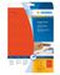 Herma 5059 - Etiketten A4 105x42,3mm - Veiligheidsrand - Rood