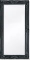 vidaXL - Wandspiegel - Barok - 100 - x - 50 - cm - zwart