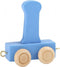 small foot - Coloured Letter Train J
