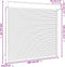 vidaXL - Rolluik - 160x150 - cm - aluminium - wit