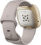 Fitbit Sense - Smartwatch - Stressmeting en huidtemperatuur - Goud (Beige Wit)