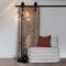 Atmooz - Vloerlamp Mucho - Staande Lamp - Stalamp - Voor binnen - Woonkamer - Zwart - Hoogte = 190cm - Metaal