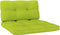 vidaXL - Palletkussens - 2 - st - stof - heldergroen