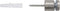 vidaXL - Spatscherm - keuken - 80x40 - cm - gehard - glas - wit
