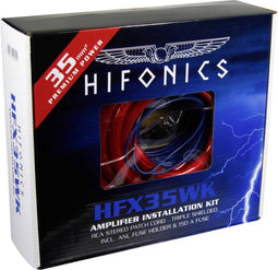 Hifonics Car-HiFi stroomkabelset 35 mm², 35 mm², 0.5 mm²
