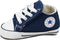 Converse Chuck Taylor All Star Cribster babysloffen blauw - Maat 17