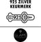 Glams - Oorknoppen - 3 mm - Zilver
