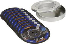 Rhodius XT67 210743 Doorslijpschijf recht 125 mm 10 stuk(s) Staal