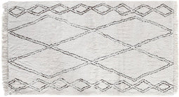 Tapijt Home ESPRIT Zwart Beige Boho 175 x 100 x 3 cm