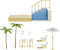 Rainbow High Color Change Pacific Coast Zwembad & Beach Club Speelset - Poppenstrandset
