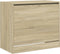 Schoenenkast 80x42x69 cm bewerkt hout sonoma eikenkleurig