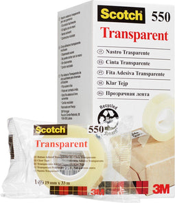 Scotch transparante tape 550 ft 15 mm x 33 m