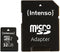 Intenso 3424480 - microSDHC kaart 32 GB Class 10 UHS-I - 90 MB/s overdrachtssnelheid - Waterdicht