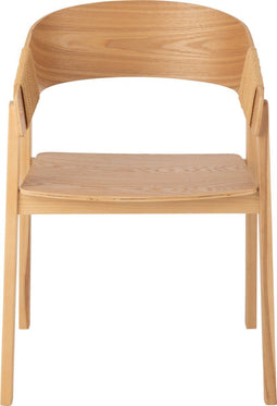 J-Line stoel Naga - essenhout/touw - naturel