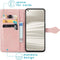 iMoshion Hoesje Geschikt voor Realme GT2 Pro Hoesje Met Pasjeshouder - iMoshion Mandala Bookcase - Rosé Goud