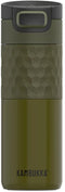 Kambukka Etna Grip - Thermosbeker 500 ml - Lekvrij - Dubbelwandig RVS - Khaki