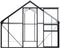 vidaXL - Tuinkas - 5,89 - m³ - aluminium - antracietkleurig